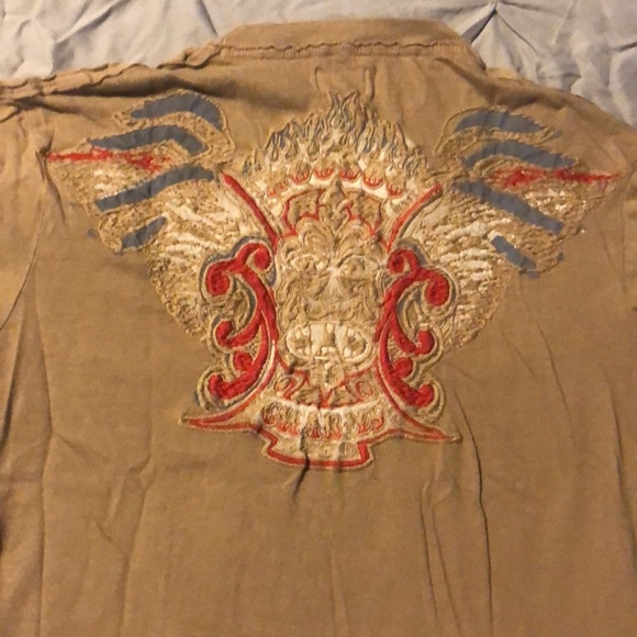 Buffalo t-shirt embroidered - Picture 3 of 3